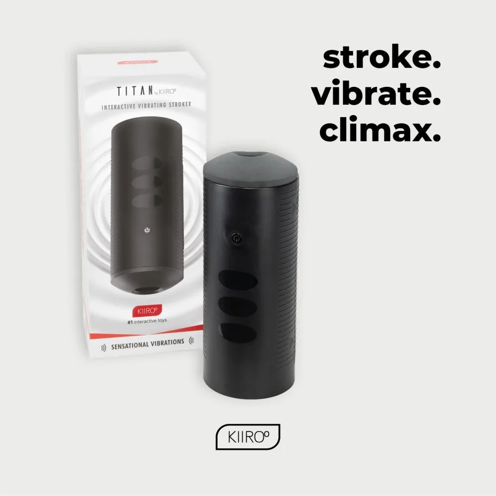 KIIROO Titan Interactive Vibrating Stroker