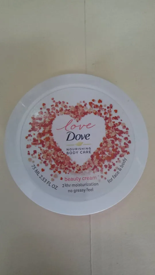 Love Dove Nourishing Body Care Beauty Cream, 75ml, 2.53fl
