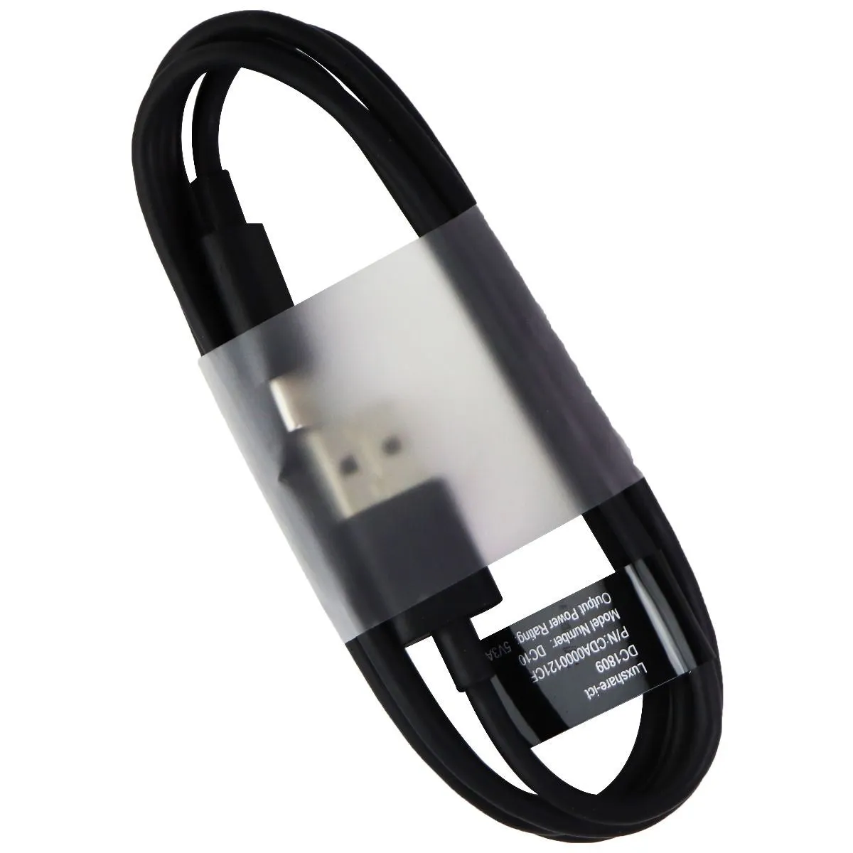 Luxshare (DC10) 3.3Ft USB Cable for USB - C Devices - Black