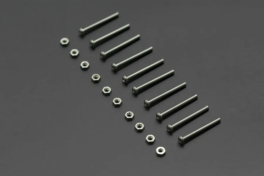 M3x30 screw low profile hex head cap screw 10 sets