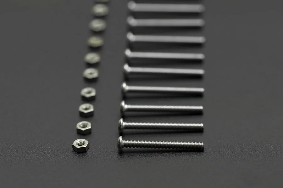 M3x30 screw low profile hex head cap screw 10 sets