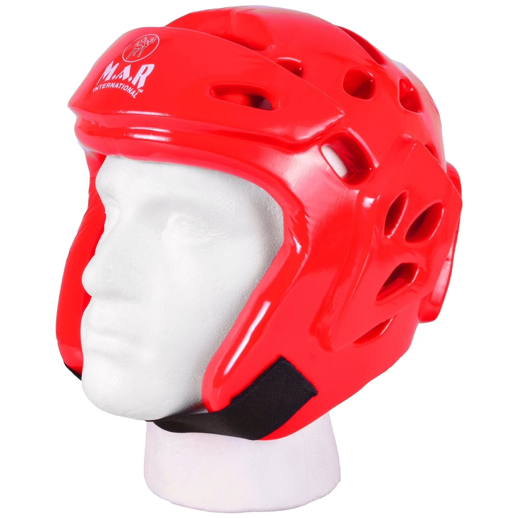 MAR-164A | Red Dipped Foam Double Layer Head Guard