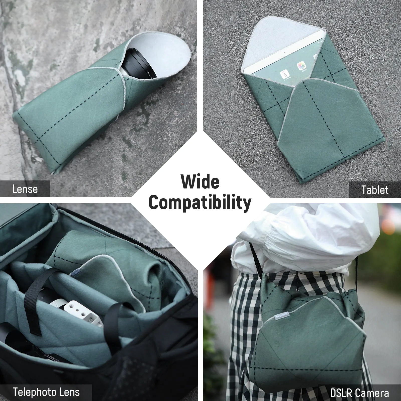NEEWER PB015/PB016 Self Adhesive Protective Wrap for Camera & Lens