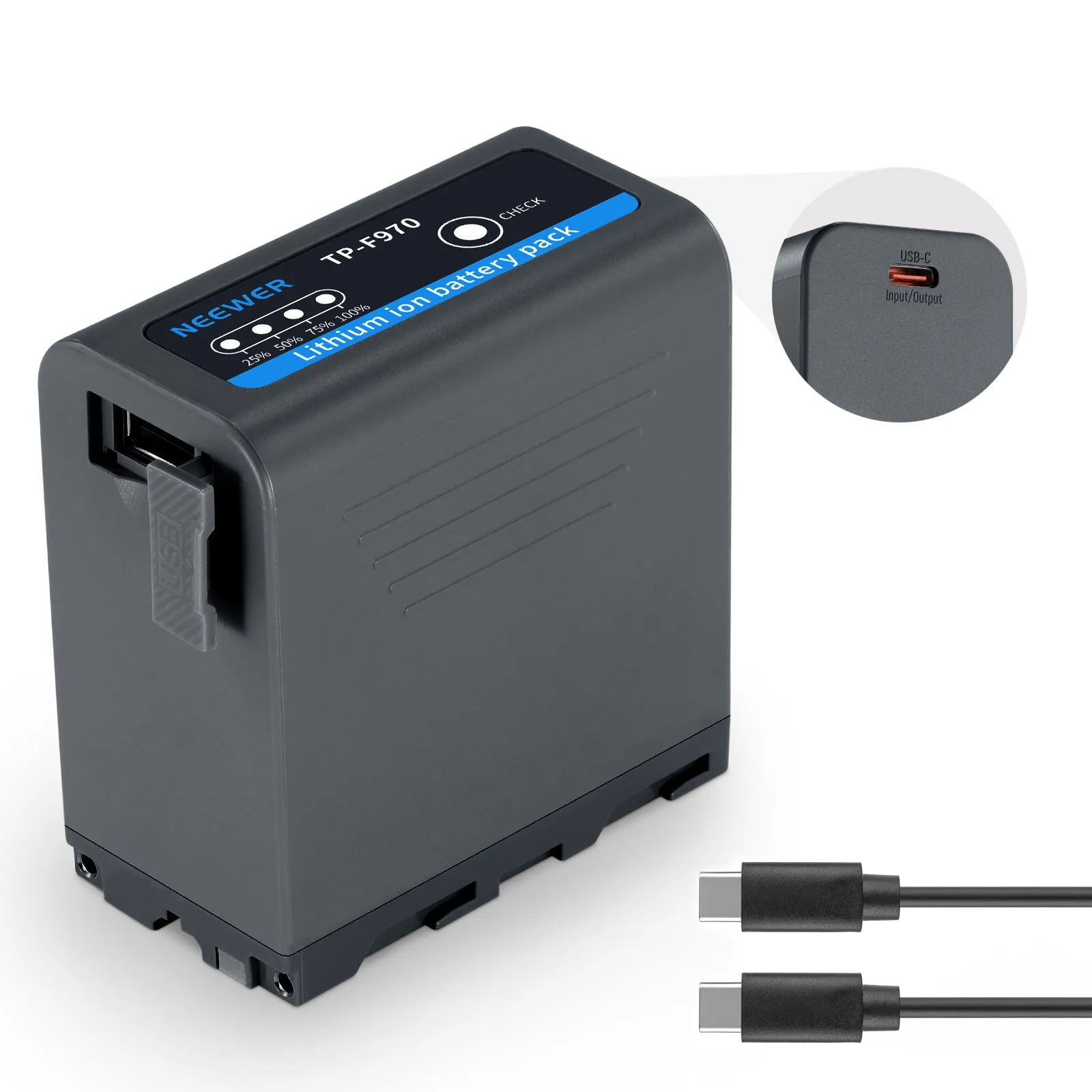 NEEWER TP-F970 10500mAh NP-F970 Replacement Battery