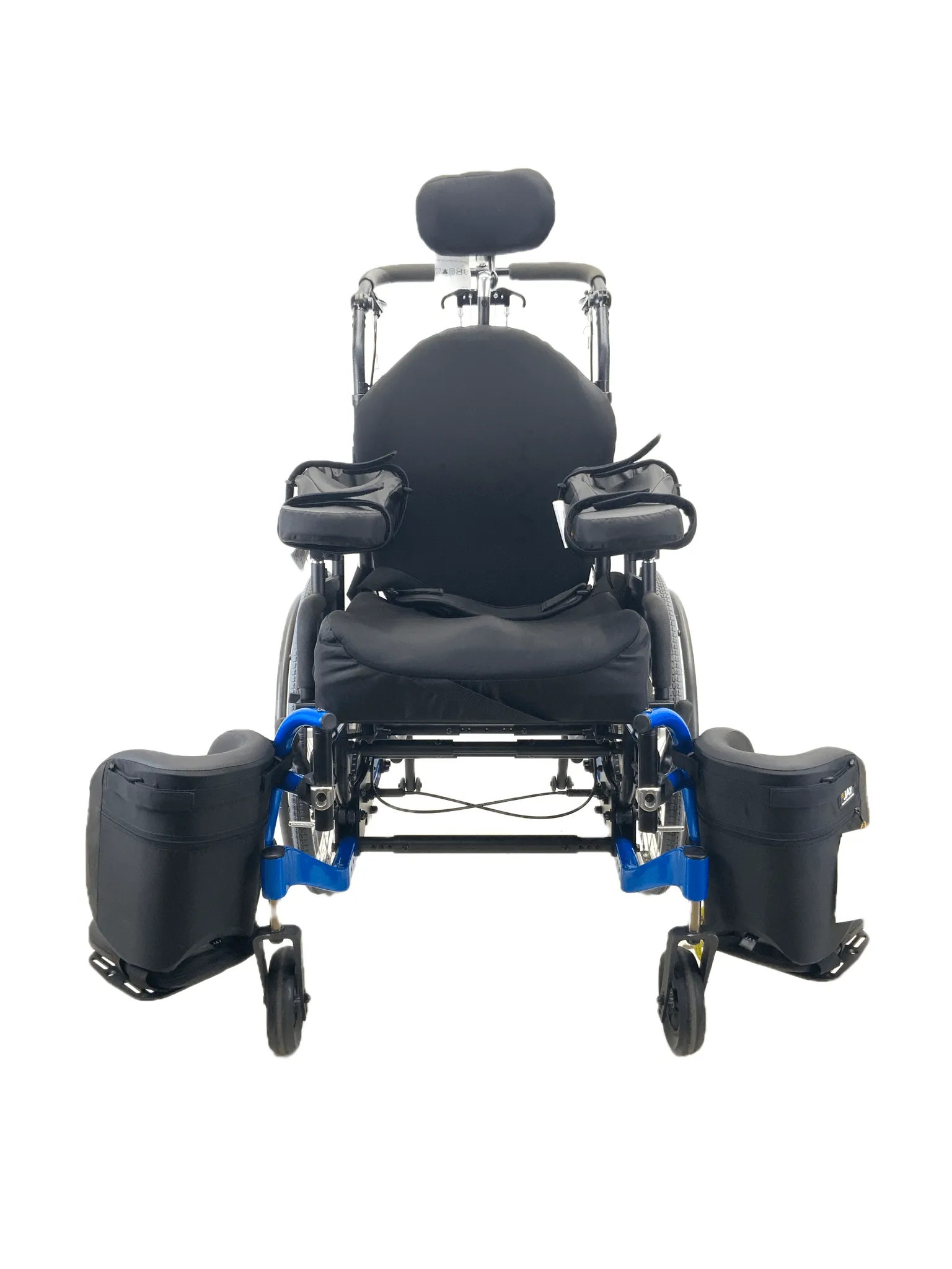 New Quickie Iris Tilt-In-Space Manual Wheelchair | 17"x 21" Seat | Reclining Backrest | Arm Troughs & Foot Box