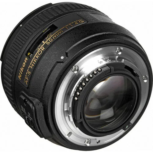 Nikon AF-S NIKKOR 50mm f/1.4G Lens Includes Filter Kits and Tripod (Intl Model)