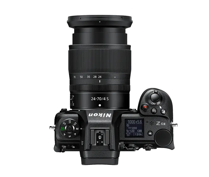 Nikon Z6 III Mirrorless Camera with 24-70mm f/4 S Lens