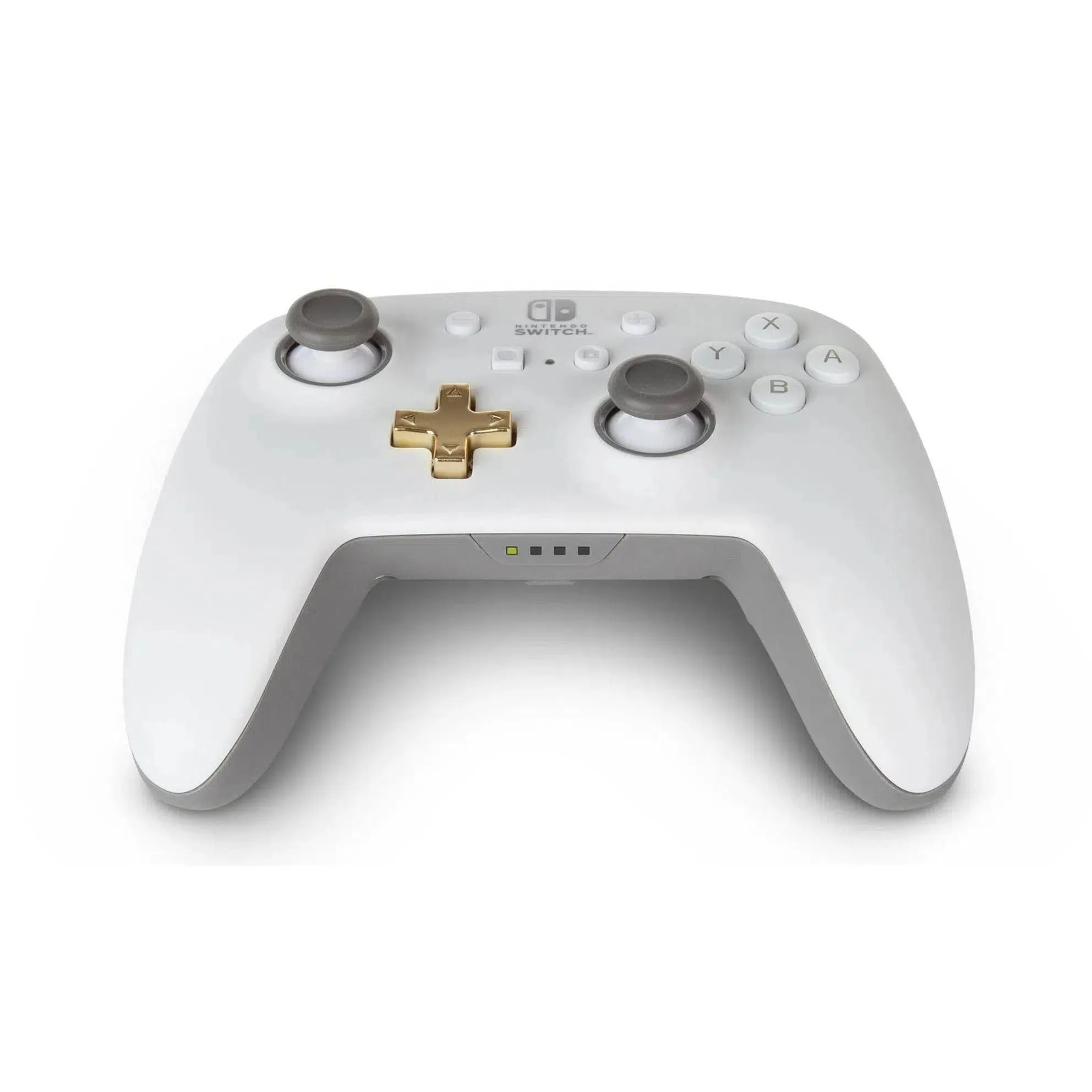 Nintendo Switch Wireless Controller (White) - PowerA - Enhanced Edition