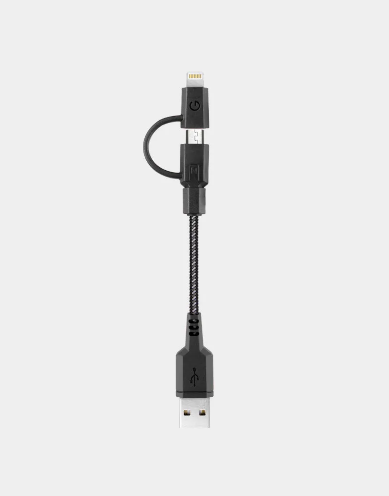 NyloTough 2-in-1 Lightning   Micro-USB 16CM