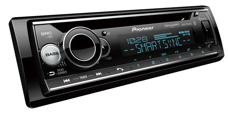 Pioneer DEH-S7200BHS : DIN Size BT CD Stereo, HD-Radio SXM