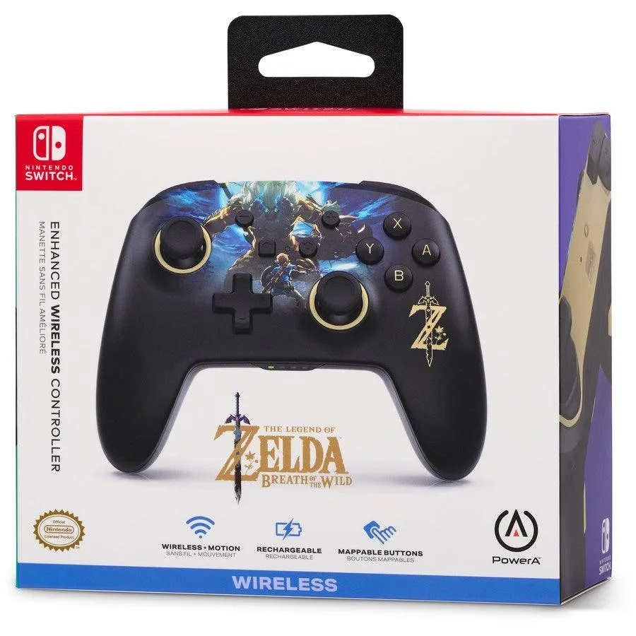 PowerA Enhanced Wireless Controller Nintendo Switch Link vs. Lynel