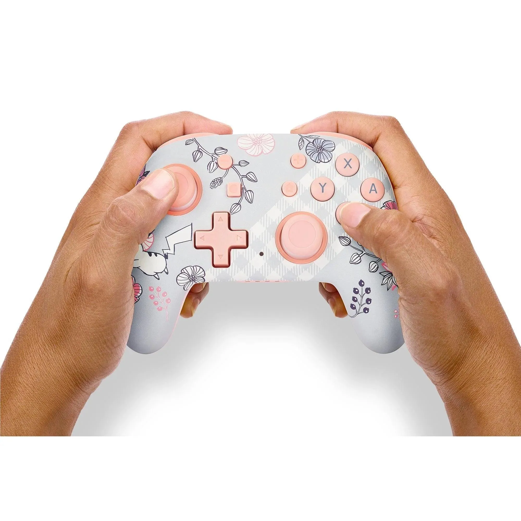 PowerA Enhanced Wireless Nano Controller for Nintendo Switch Pikachu Garden