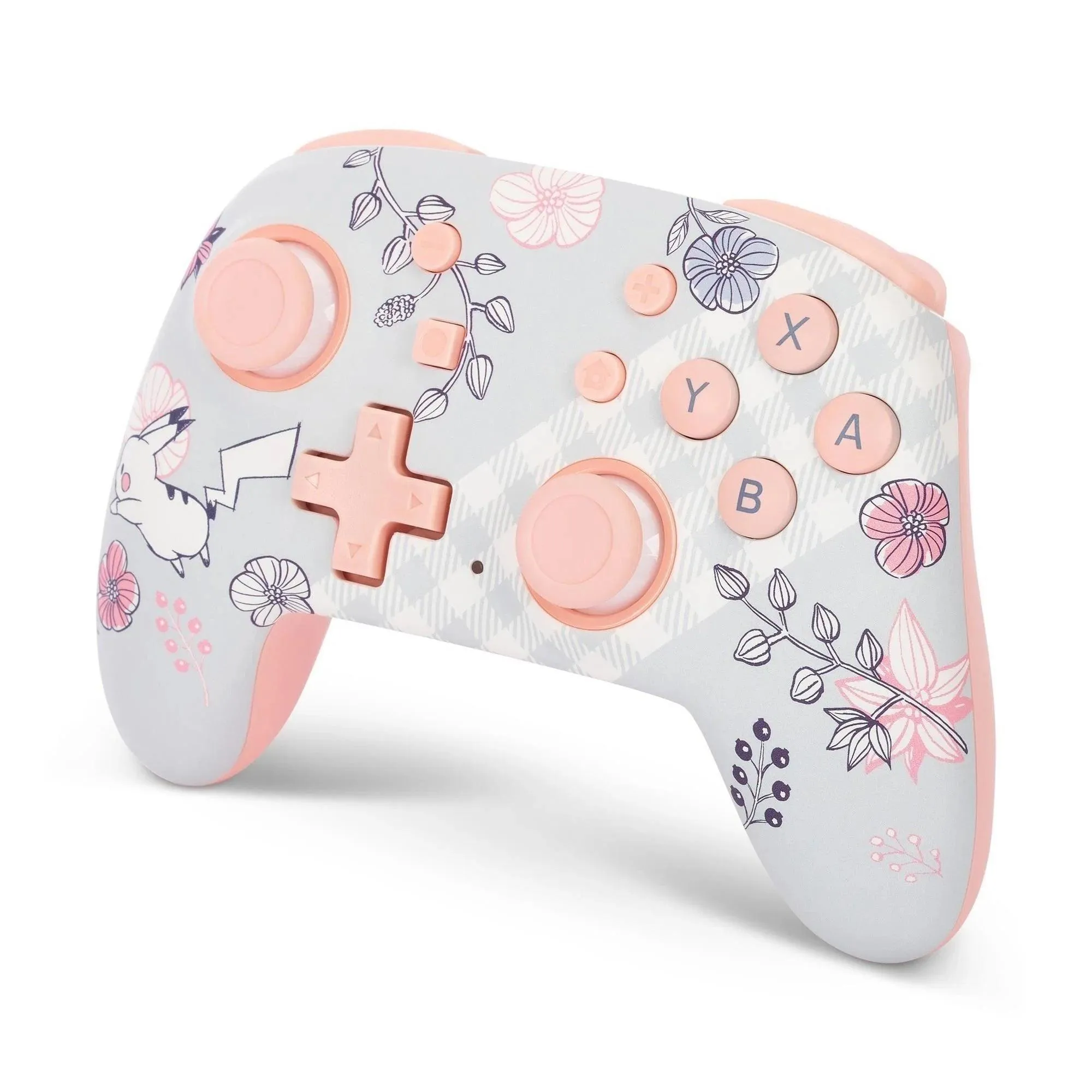 PowerA Enhanced Wireless Nano Controller for Nintendo Switch Pikachu Garden