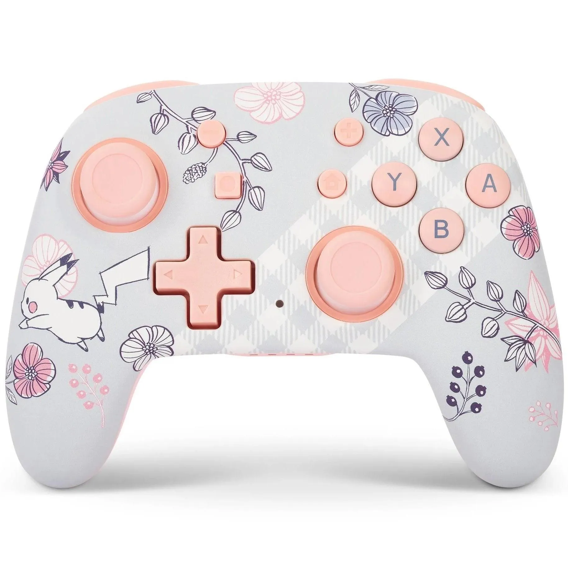 PowerA Enhanced Wireless Nano Controller for Nintendo Switch Pikachu Garden