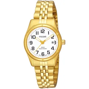 Pulsar Gold Stainless Steel Ladies Watch -  PH7336X