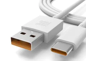 Realme 11 Pro Plus Type-C VOOC Charge And Data Sync Cable 1 Mt White