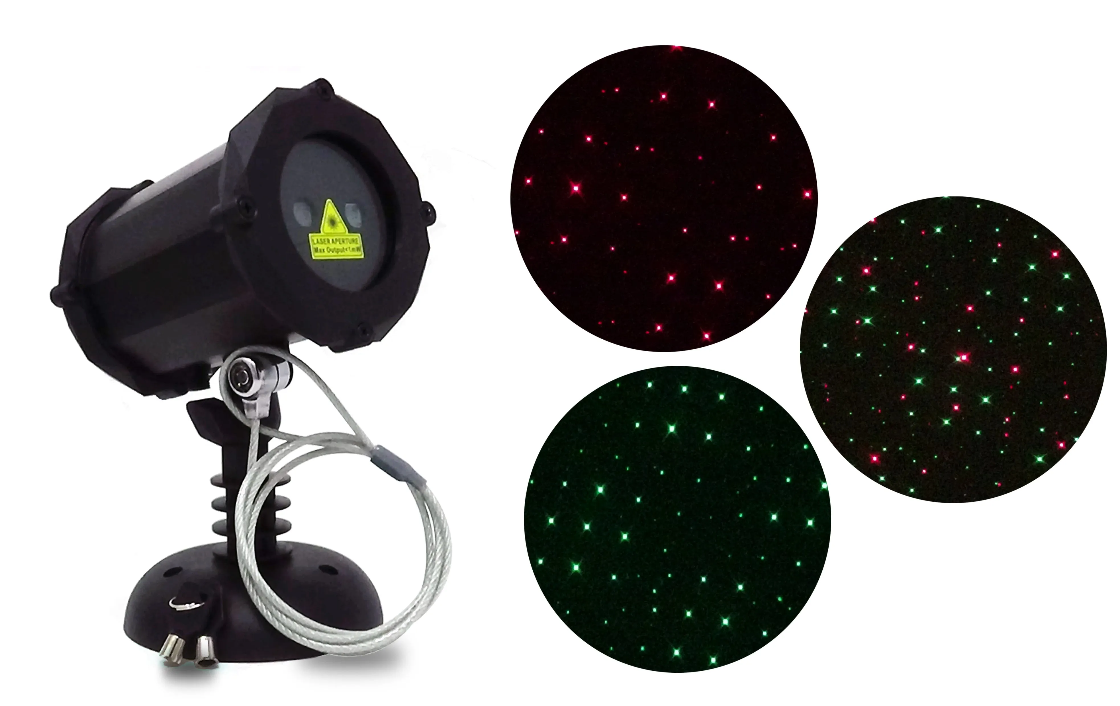 Red & Green Classic™ Laser Projector - Bluetooth Edition