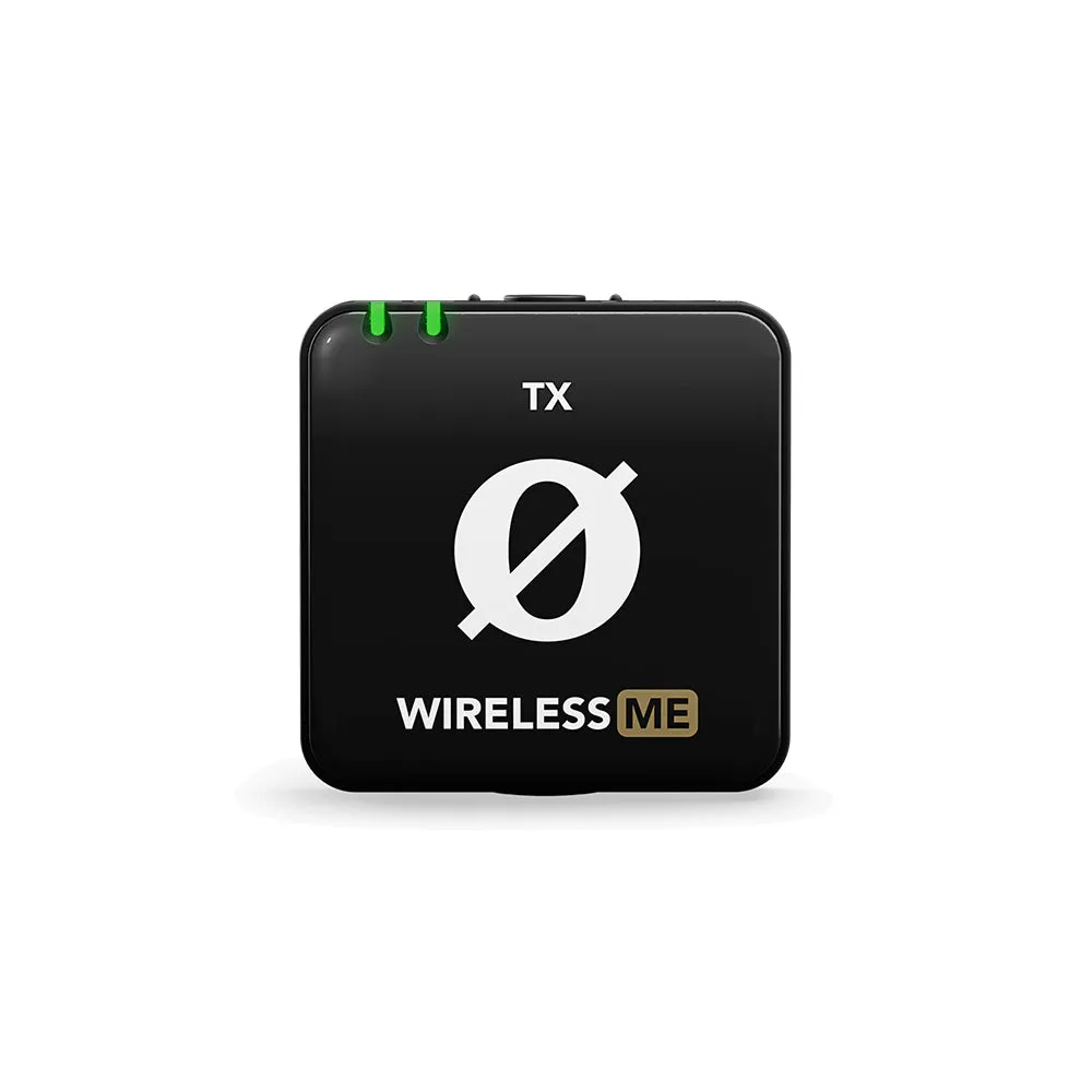 RODE WIRELESS ME 2 Person TX   TX   RX Omnidirectional Condenser Lavalier Microphone USB Type-C Dual Channel with 2.4Ghz Max 100m Range, GainAssist Technology, 7Hrs Battery Life for Interviews, Vlog and Reporting