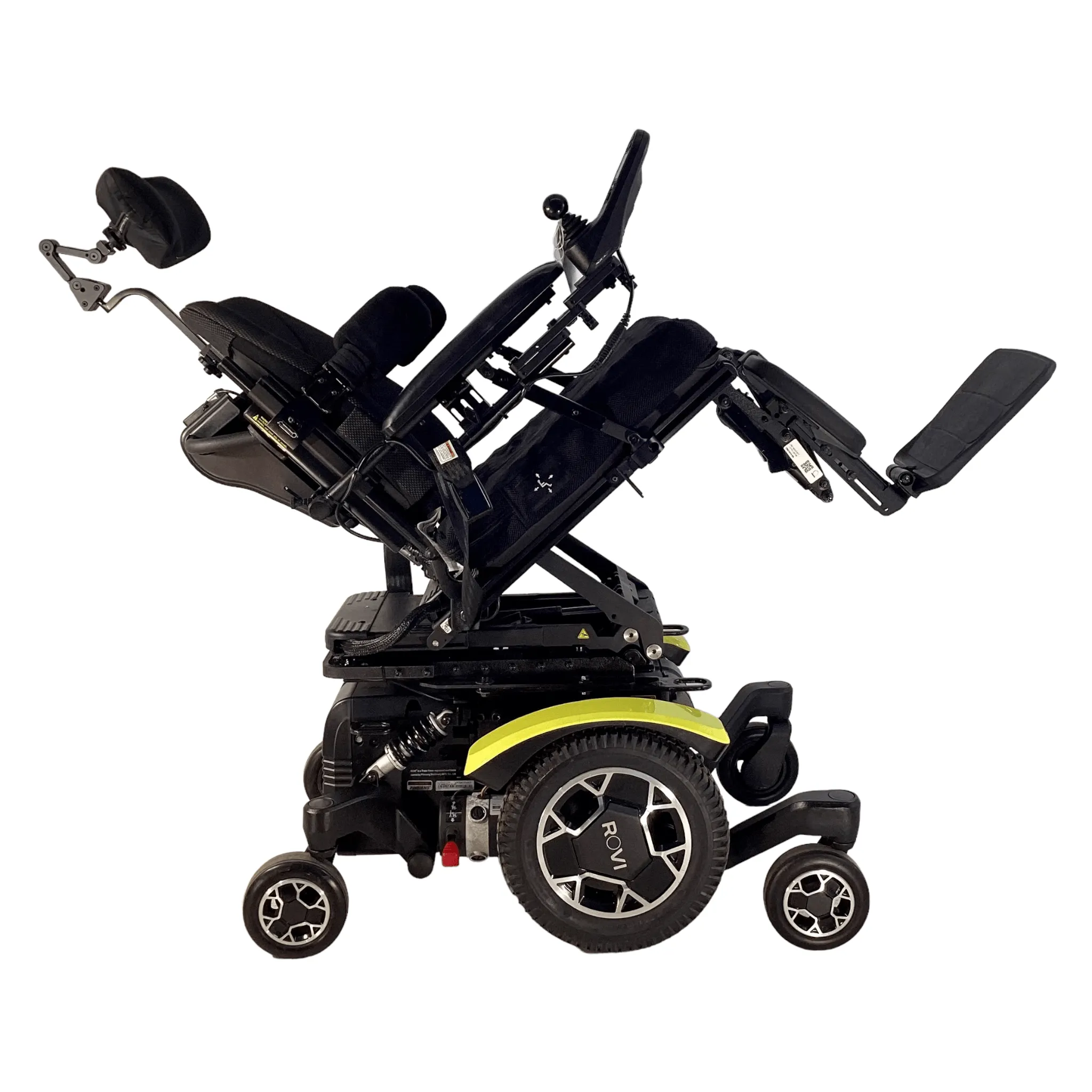 Rovi X3 Rehab Power Chair | 16 x 19 Seat |  Tilt, Recline, Power Legs, Seat Elevate - Only 1 Mile!