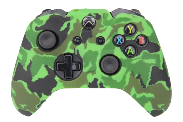 Silicone Cover For XBOX ONE Controller Skin Case Green Camo