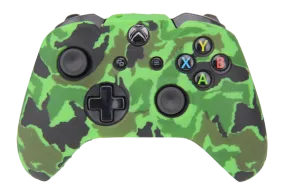 Silicone Cover For XBOX ONE Controller Skin Case Green Camo