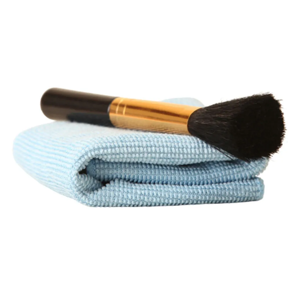 Solo Optical Lens Cleaning Kit With Screen Cleaner   Wonder Cloth   Brush IC 106