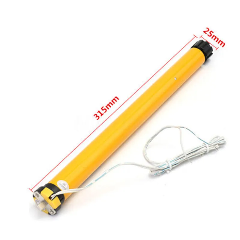 Sortfle AM25DC Roller Blind Motor, Wired for Motorized RV Shade，Truck Shade Motor