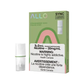 STLTH Compatible Allo Sync Strawberry Kiwi Vape Pods