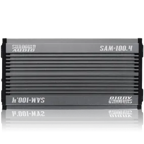Sundown Audio SAM-100.4 4-Channel Bluetooth Powersports Amplifier