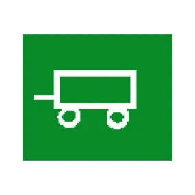 Switch Lens Bottom Green Trailer Warning Pk1
