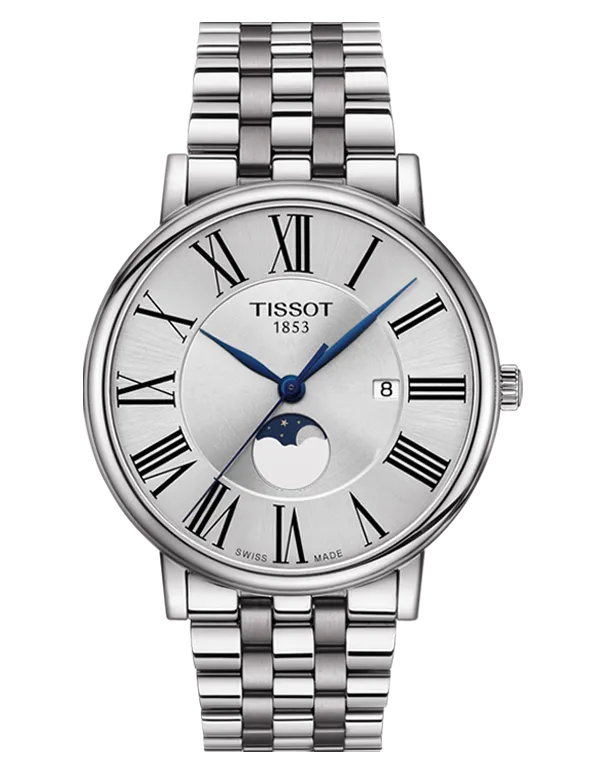 Tissot CARSON PREMIUM MOONPHASE Quartz Watch - T122.423.11.033.00 - 784126
