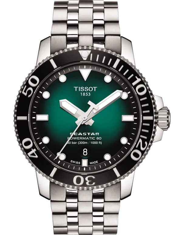 Tissot Seastar 1000 Powermatic 80 Watch - T120.407.11.091.01 - 787582
