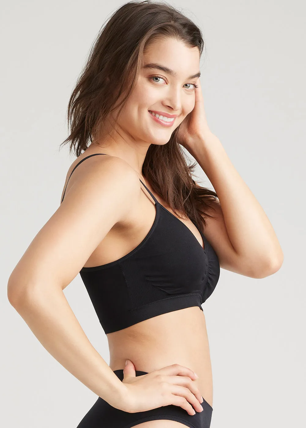 V-Neck Bralette - Seamless