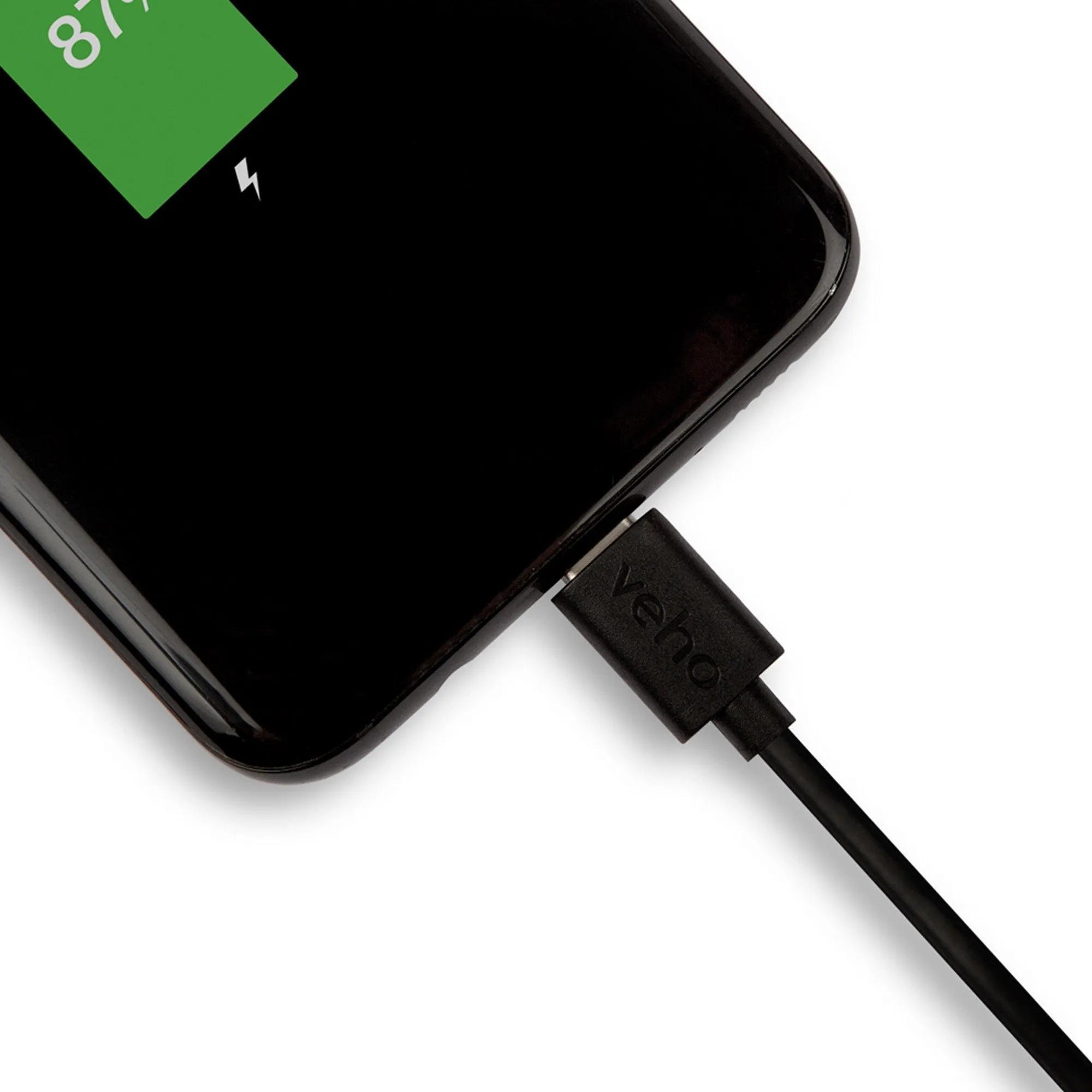 Veho Pebble USB-A to USB-C™ Universal Charge and Sync 1m/3.3ft Cable