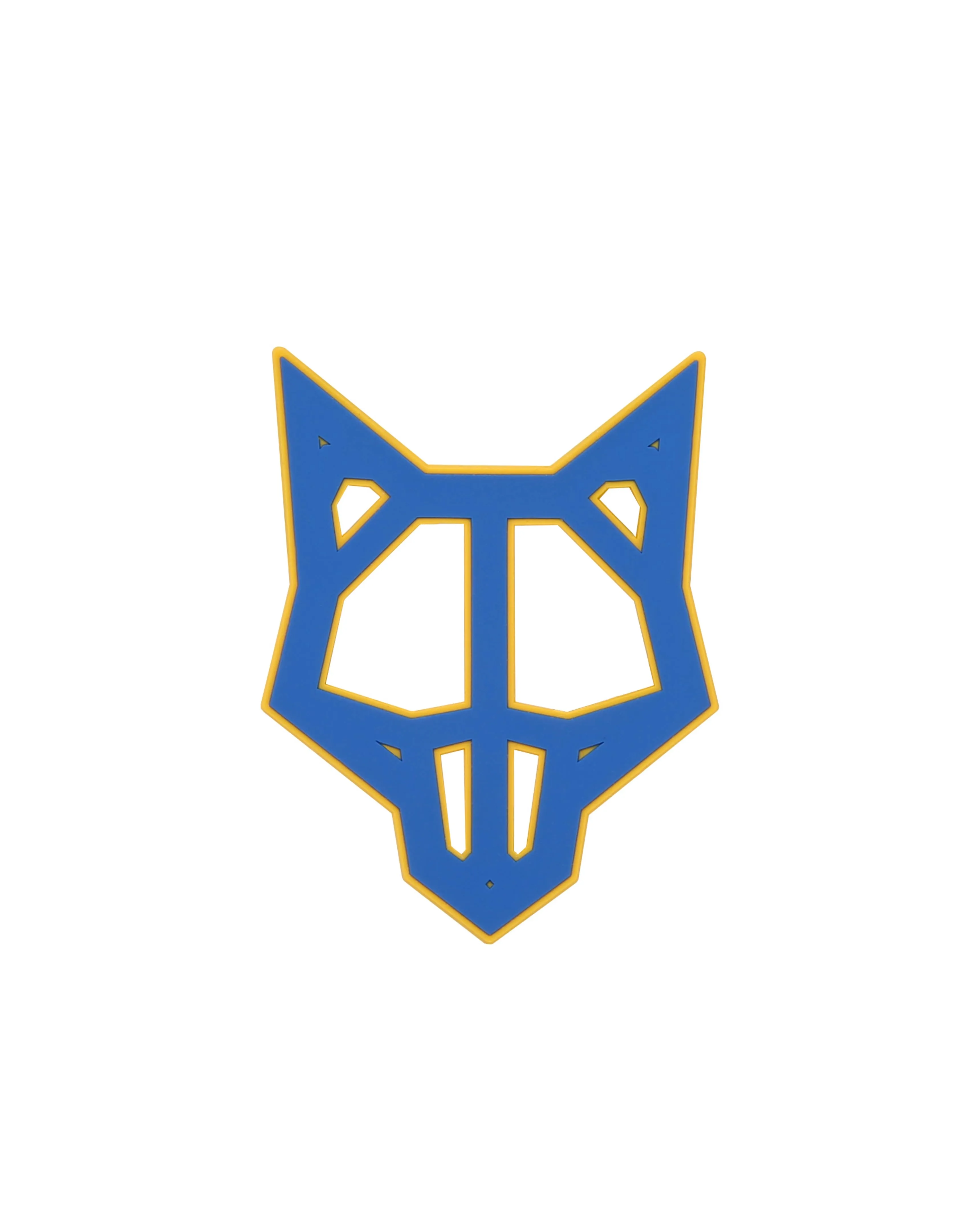 Wolfe Head Blue/Yellow