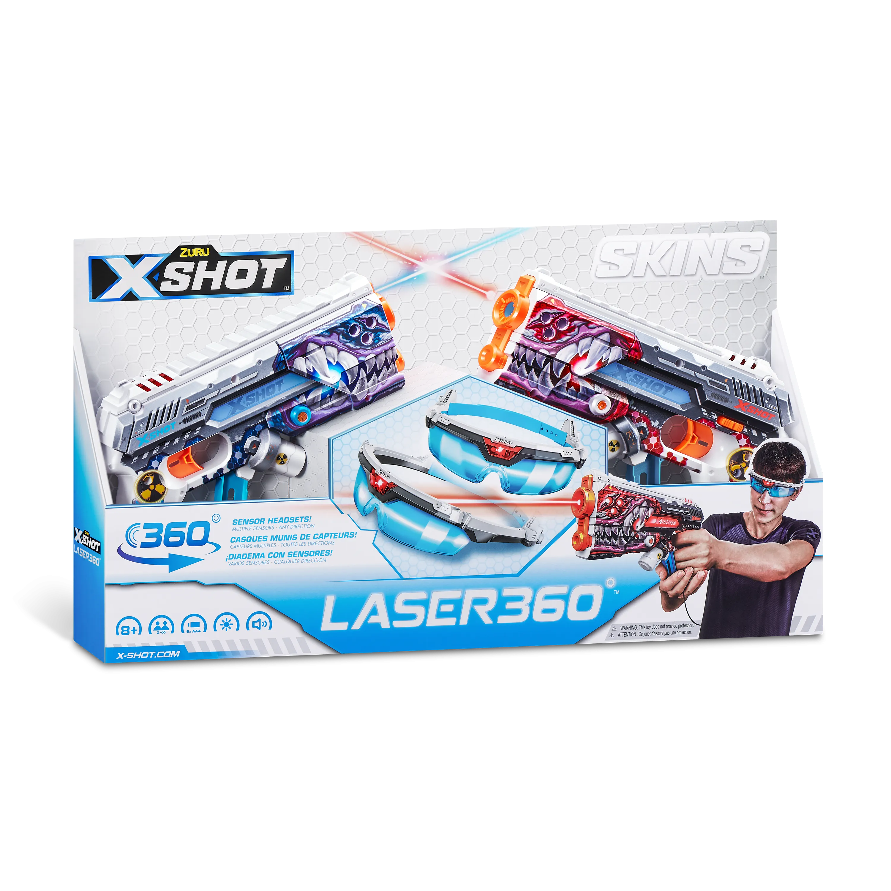 X-Shot Laser Skins S1 Laser 360 2 Pieces