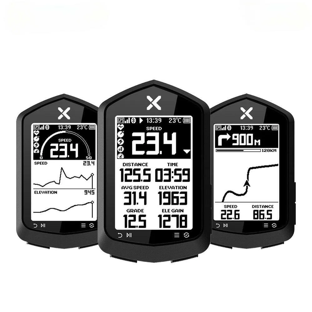 XOSS NAV Bike Computer Map Navigation Wireless Cycling Speedometer GPS Waterproof Bluetooth ANT  Cadence Speed Power Meter