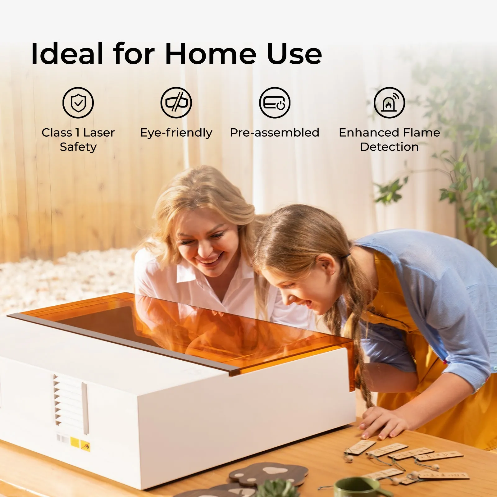 xTool S1 10W Home Craft Laser Cutter & Engraver Machine