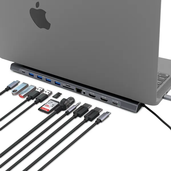 XTREMEMAC Type-C Docking Hub Station – 12 ports