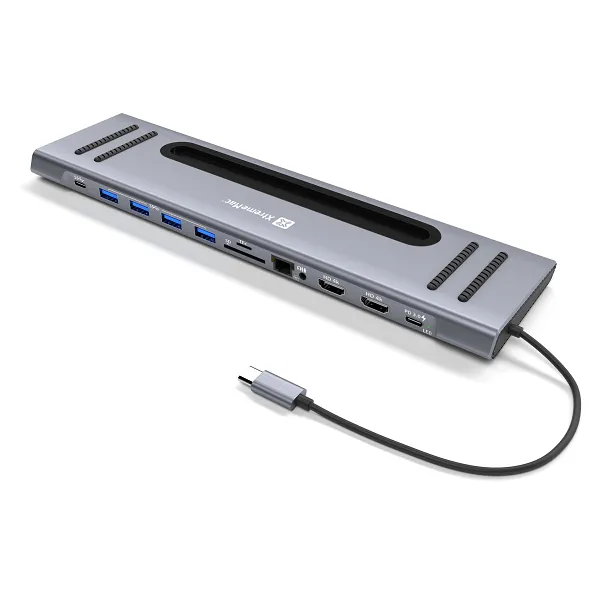 XTREMEMAC Type-C Docking Hub Station – 12 ports